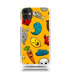 Graffiti Characters Seamless Ornament Iphone 11 Tpu Uv Print Case by Bedest