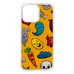 Graffiti Characters Seamless Ornament iPhone 14 Pro Max TPU UV Print Case Front