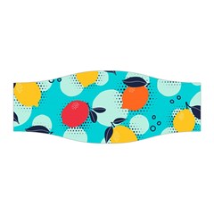 Pop Art Style Citrus Seamless Pattern Stretchable Headband by Bedest