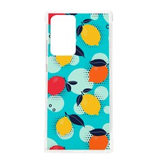 Pop Art Style Citrus Seamless Pattern Samsung Galaxy Note 20 Ultra Tpu Uv Case by Bedest