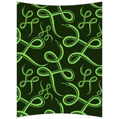 Snakes Seamless Pattern Back Support Cushion by Bedest