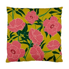 Pink Flower Seamless Pattern Standard Cushion Case (one Side) by Bedest