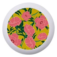 Pink Flower Seamless Pattern Dento Box With Mirror