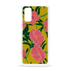 Pink Flower Seamless Pattern Samsung Galaxy S20 6 2 Inch Tpu Uv Case