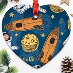 Missile Pattern Ornament (Heart) Front