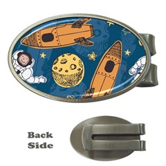 Missile Pattern Money Clips (oval)  by Bedest