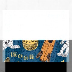 Missile Pattern Rectangular Jigsaw Puzzl by Bedest