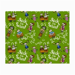 Seamless Pattern With Kids Small Glasses Cloth by Bedest