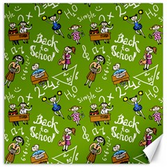 Seamless Pattern With Kids Canvas 12  X 12  by Bedest