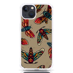 Tattoos Colorful Seamless Pattern Iphone 13 Tpu Uv Print Case by Bedest