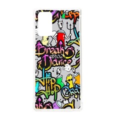 Hip Hop Background Samsung Galaxy Note 20 Tpu Uv Case by Bedest