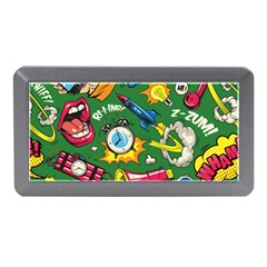 Pop Art Colorful Seamless Pattern Memory Card Reader (mini) by Bedest