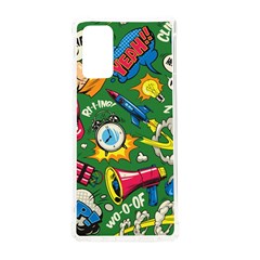 Pop Art Colorful Seamless Pattern Samsung Galaxy Note 20 Tpu Uv Case by Bedest