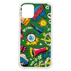 Pop Art Colorful Seamless Pattern Iphone 12 Mini Tpu Uv Print Case	