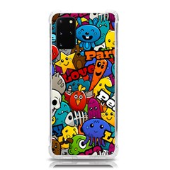 Graffiti Characters Seamless Pattern Samsung Galaxy S20plus 6 7 Inch Tpu Uv Case by Bedest