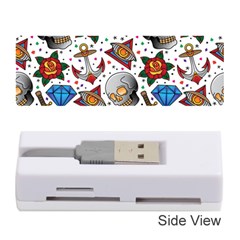 Full Color Flash Tattoo Patterns Memory Card Reader (stick) by Bedest