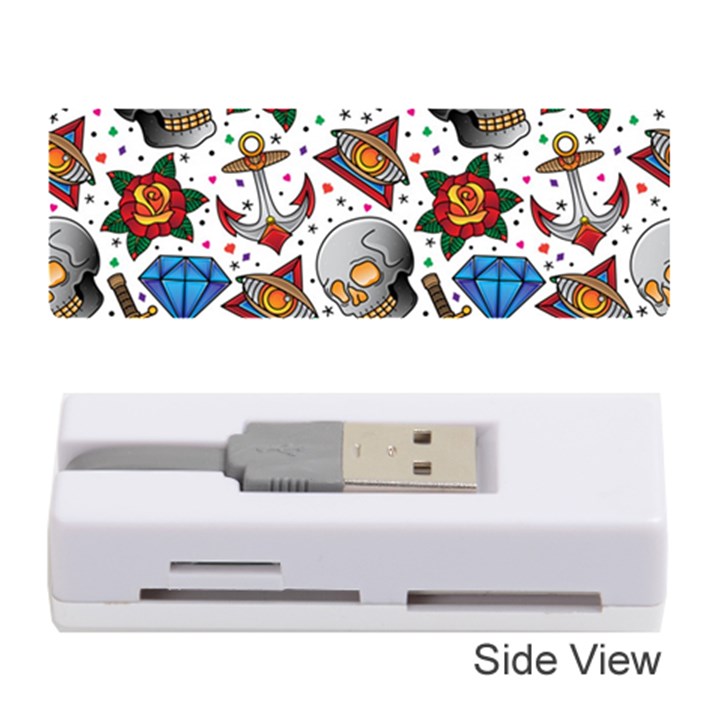 Full Color Flash Tattoo Patterns Memory Card Reader (Stick)