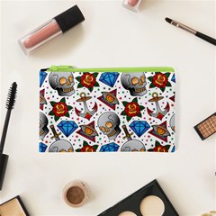 Full Color Flash Tattoo Patterns Cosmetic Bag (xs) by Bedest