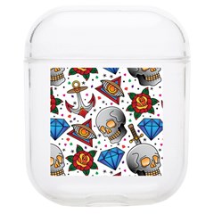 Full Color Flash Tattoo Patterns Soft Tpu Airpods 1/2 Case by Bedest