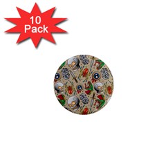 Tattoo Pattern 1  Mini Magnet (10 Pack)  by Bedest