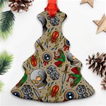 Tattoo Pattern Ornament (Christmas Tree)  Front