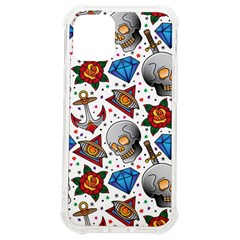 Full Color Flash Tattoo Patterns Iphone 12 Mini Tpu Uv Print Case	