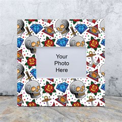 Full Color Flash Tattoo Patterns White Box Photo Frame 4  X 6  by Bedest