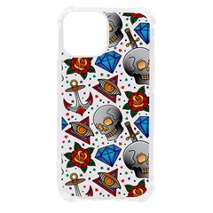 Full Color Flash Tattoo Patterns Iphone 13 Mini Tpu Uv Print Case by Bedest