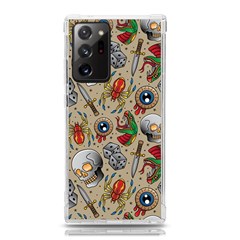 Tattoo Pattern Samsung Galaxy Note 20 Ultra Tpu Uv Case by Bedest