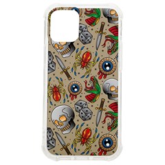 Tattoo Pattern Iphone 12 Mini Tpu Uv Print Case	 by Bedest