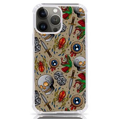 Tattoo Pattern Iphone 13 Pro Max Tpu Uv Print Case by Bedest