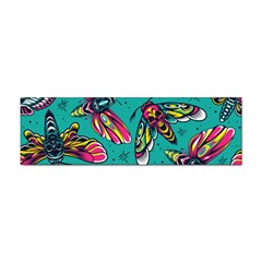 Vintage Colorful Insects Seamless Pattern Sticker Bumper (100 Pack) by Bedest