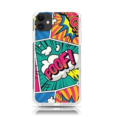 Comic Colorful Seamless Pattern Iphone 11 Tpu Uv Print Case by Bedest