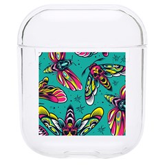 Vintage Colorful Insects Seamless Pattern Hard Pc Airpods 1/2 Case by Bedest