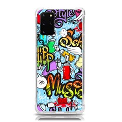 Graffiti Characters Seamless Patterns Samsung Galaxy S20plus 6 7 Inch Tpu Uv Case by Bedest