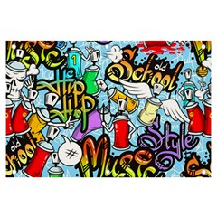 Graffiti Characters Seamless Patterns Banner And Sign 6  X 4  by Bedest