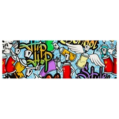 Graffiti Characters Seamless Patterns Banner And Sign 9  X 3  by Bedest