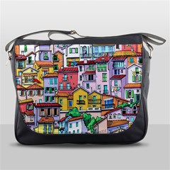 Menton Old Town France Messenger Bag by Bedest