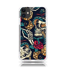 Vintage Art Tattoos Colorful Seamless Pattern Iphone 11 Tpu Uv Print Case by Bedest