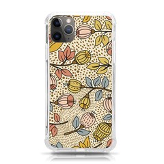 Seamless Pattern With Flower Bird Iphone 11 Pro Max 6 5 Inch Tpu Uv Print Case by Bedest