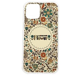 Seamless Pattern With Flower Birds Iphone 12 Pro Max Tpu Uv Print Case by Bedest