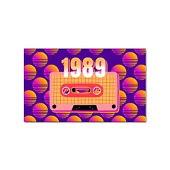 Taylor Swift 1989 80s Retro Sticker (rectangle) by NiniLand