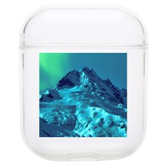 Aurora Borealis Sky Winter Snow Mountains Night Soft Tpu Airpods 1/2 Case by Pakjumat