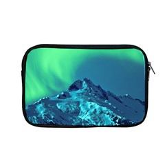 Aurora Borealis Sky Winter Snow Mountains Night Apple Macbook Pro 13  Zipper Case by Pakjumat