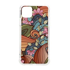 Multicolored Flower Decor Flowers Patterns Leaves Colorful Iphone 11 Pro Max 6 5 Inch Tpu Uv Print Case by Pakjumat