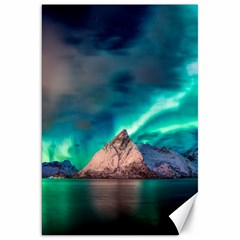 Amazing Aurora Borealis Colors Canvas 20  X 30  by Pakjumat