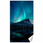 Aurora Borealis Mountain Reflection Canvas 40  x 72  39.28 x69.23  Canvas - 1