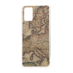 Old Vintage Classic Map Of Europe Samsung Galaxy S20plus 6 7 Inch Tpu Uv Case by Pakjumat