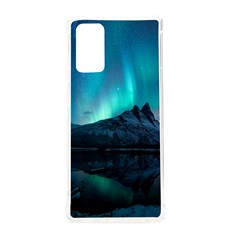 Aurora Borealis Mountain Reflection Samsung Galaxy Note 20 TPU UV Case