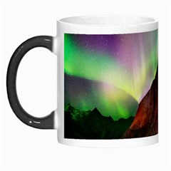 Aurora Borealis Nature Sky Light Morph Mug by Pakjumat